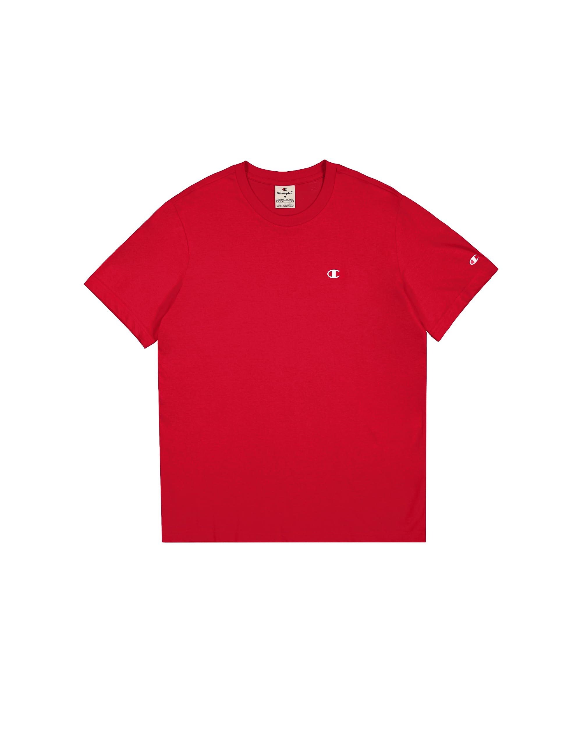Champion Legacy Basics - S-S Crewneck T-Shirt, Kirschrot (BDC), L Herren FW24, Kirschrot (BDC), Large