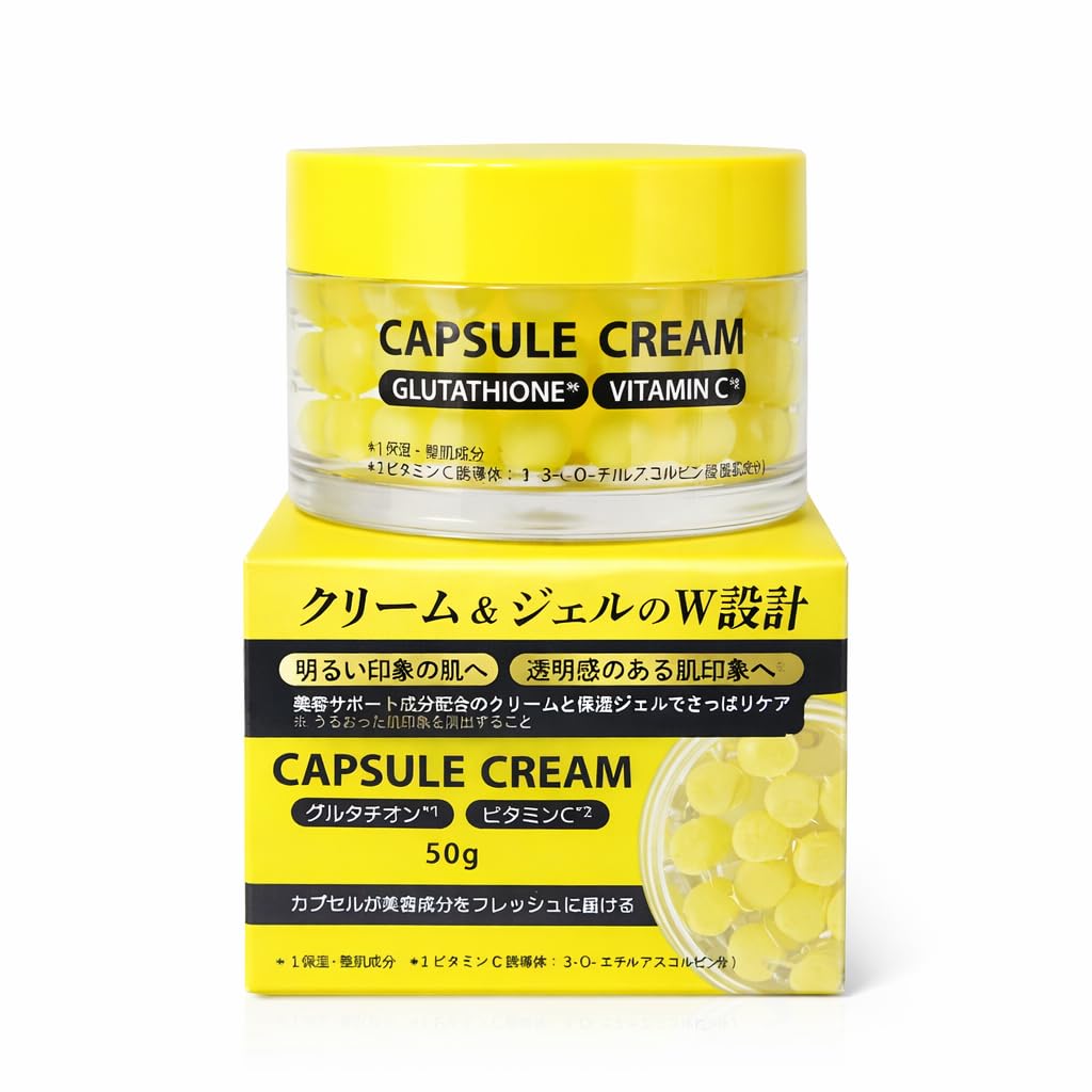 Amazon | グルタチオン ビタミンC誘導体 カプセルクリーム 50g