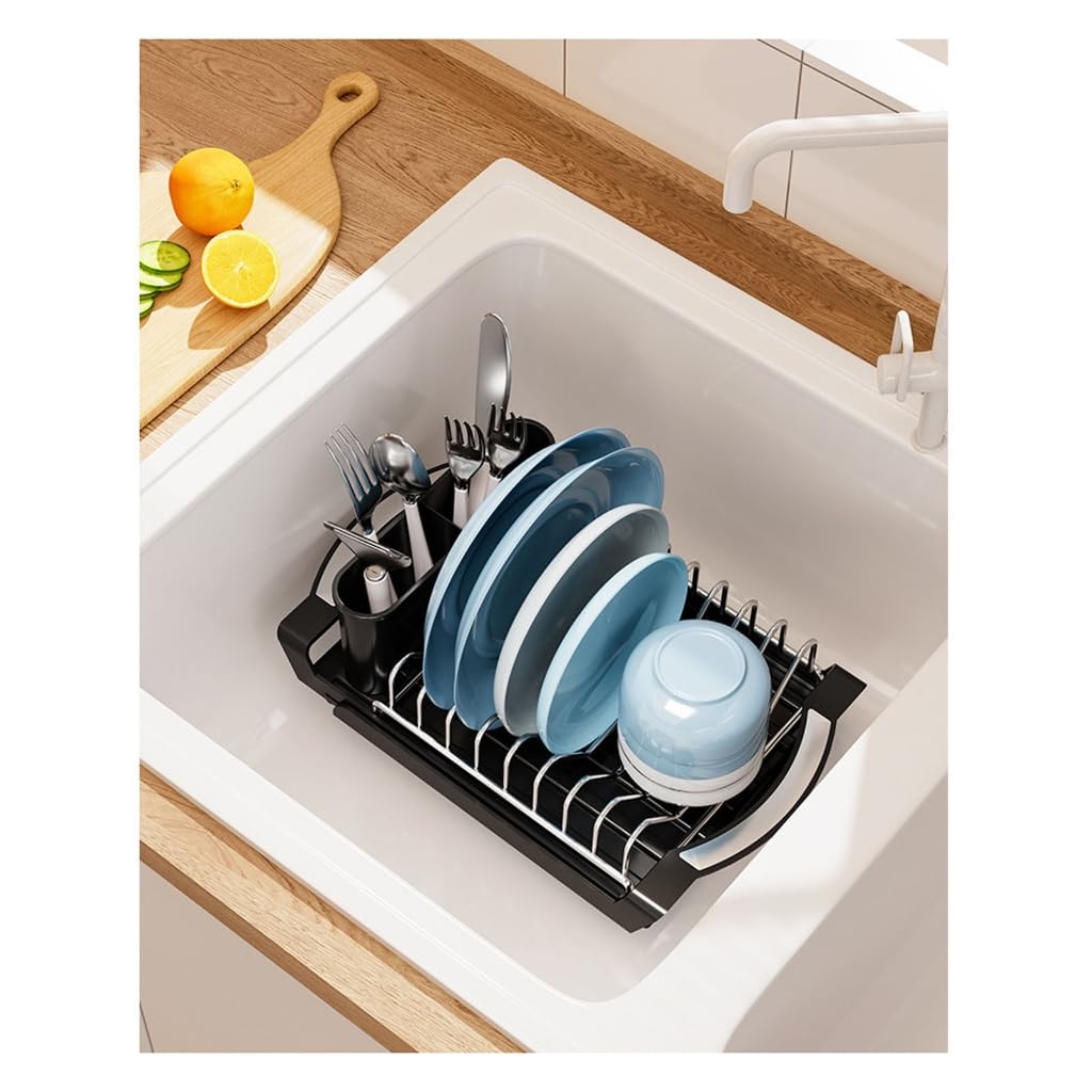 Unidad de almacenamiento flexible de cocina que resalta el metal inmunológico y aberturas de drenaje inclinadas para equipos y platos, 12.5 pulgadas de ancho