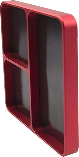 Miniatura 8 de ShareGoo Bandeja universal de metal para tornillos RC con almohadilla magnética, soporte de tornillos magnéticos, herramientas de fijación RC