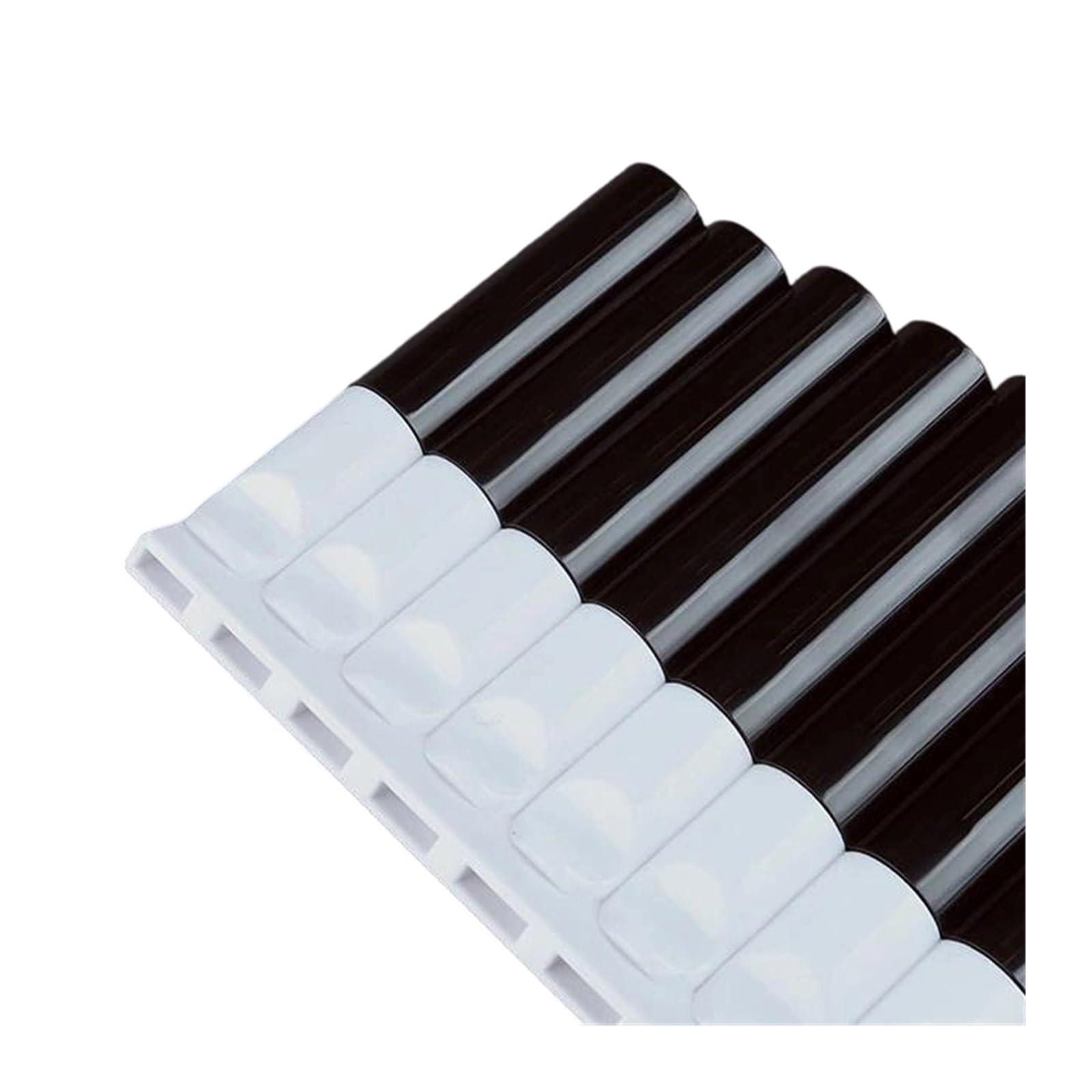 Tradycyjny Instrument Bambusowy Flet Pana Tonacja C 18 Piszczałek(White)