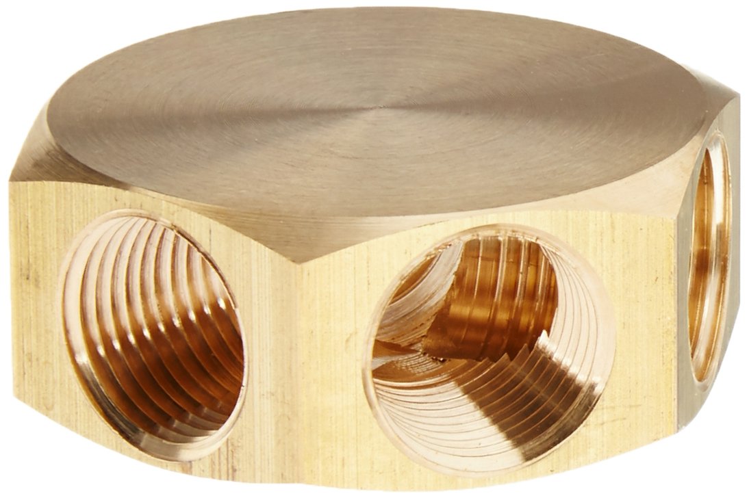 Milton 683-6 Three in One 3/8 FNPT Hose Manifold