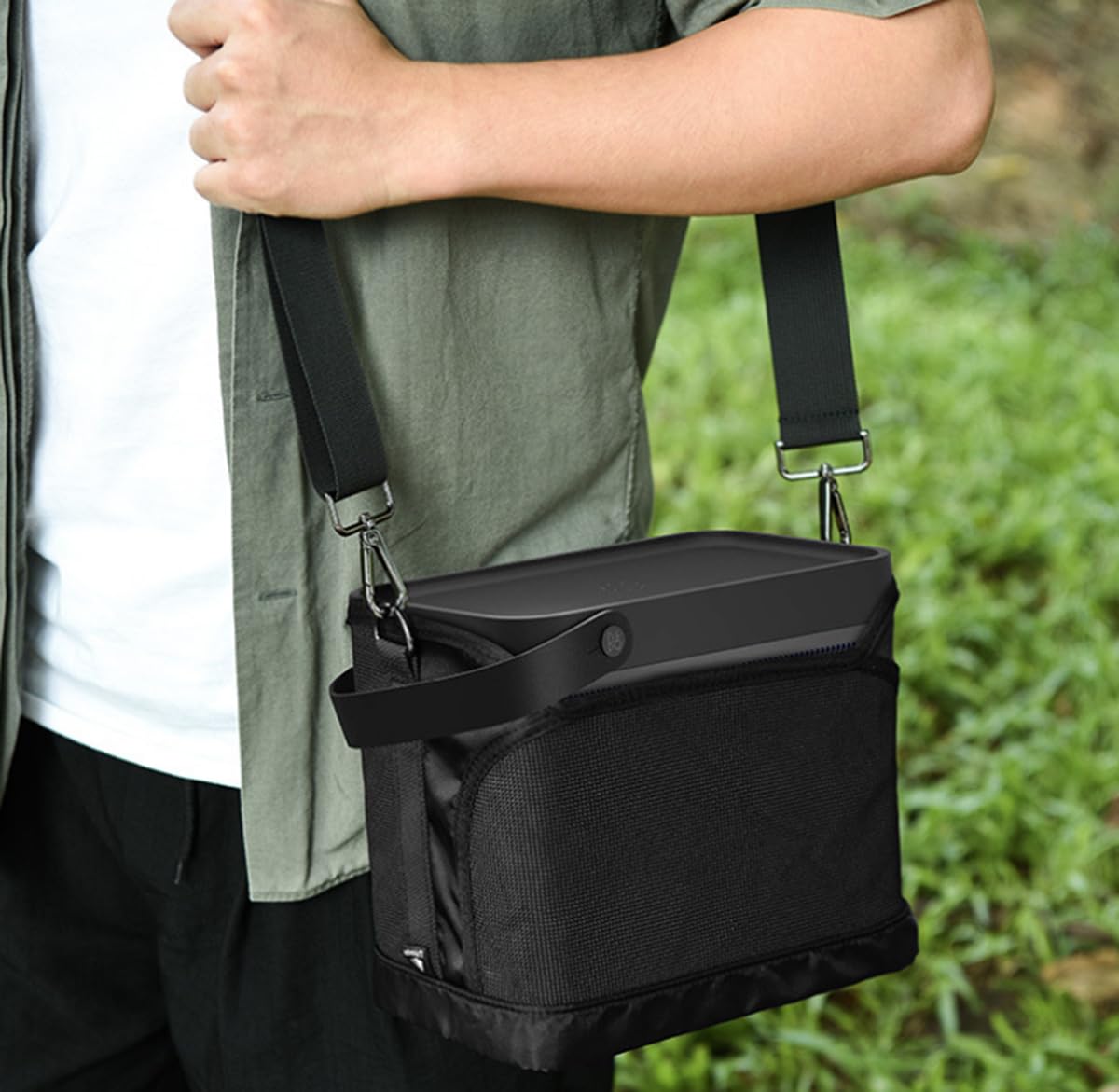 JOYSOG for Bang & Olufsen Beolit 20 Case, Portable Bluetooth Speaker Storage Bag for Bang & Olufsen Beolit 20 Wireless Speaker Shoulder bag