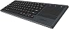 Logitech Illuminated Living-Room K830 - Keyboard - Bluetooth, 2.4 GHz - English
