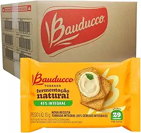 Torrada Integral Bauducco Caixa Com 126 Sachês