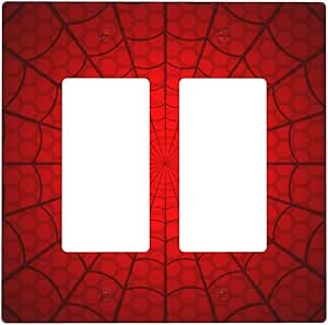 Spider Web Double Gang Rocker Decorative Light Switch Cover, 2-Gang ...
