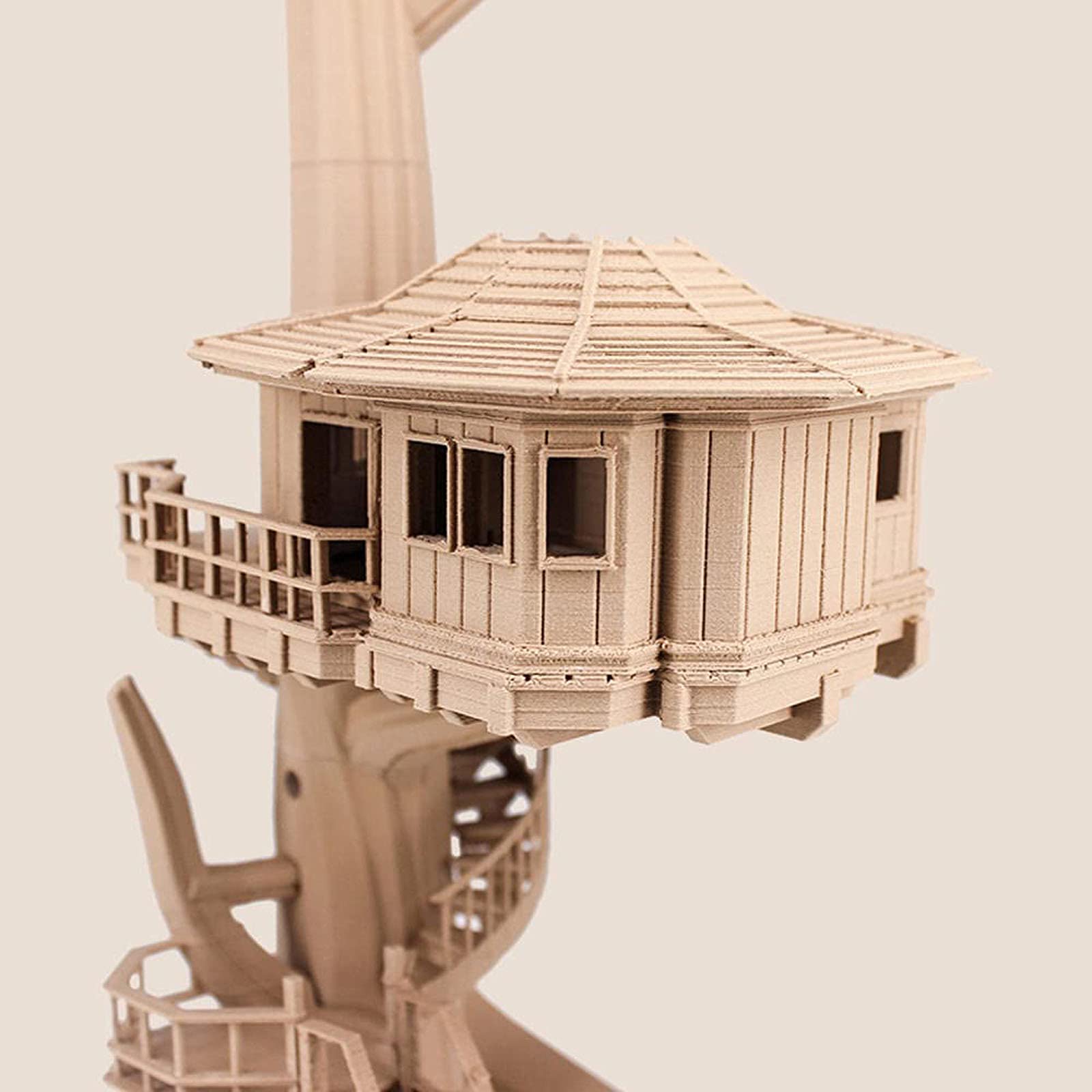 Materiały eksploatacyjne do drukarek 3D, Filament do drukarek 3D PLA-WF wypełniony włóknem drzewnym, 1,75 mm, szpula 1 kg, wielokolorowy(Palm wood)
