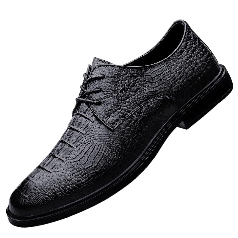 Men's Lightweight Business Shoes Casual Minimalist Dress Shoes Men's Wingtip Lace-ups