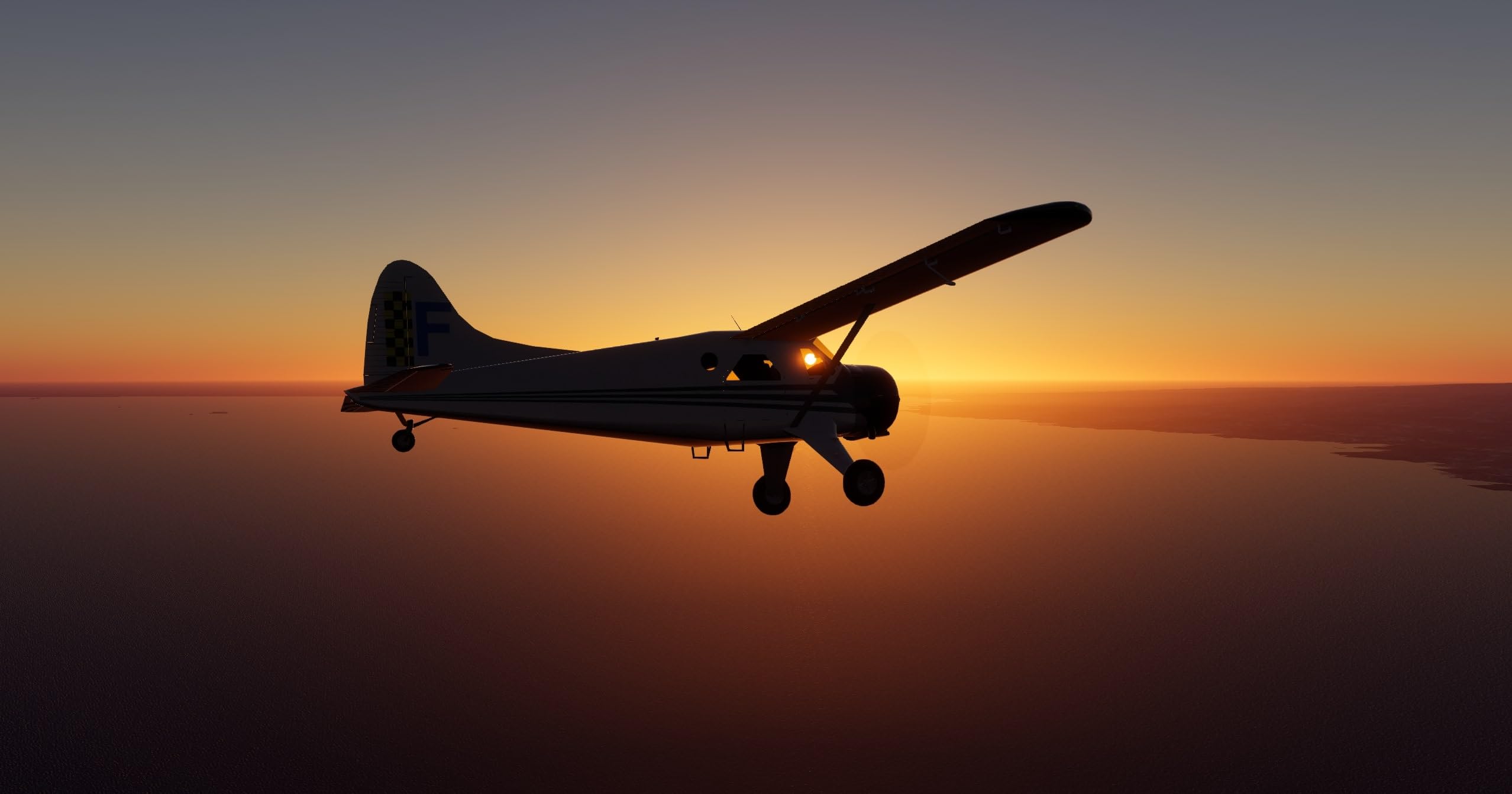 FlightGear Flight Simulator 2025 X Flight Sim Plane & Helicopter Professional Simulator USB | 600+ Samolotów & 20,000 Prawdziwych Lotnisk dla Systemu Microsoft Windows 11 10 oraz macOS