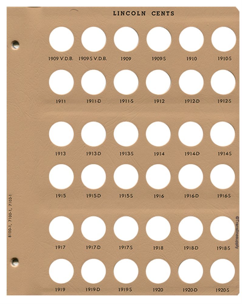 Dansco US Lincoln Cent with Proof Coin Album 1909 - 2009 #8100