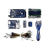Lysee 3D Printer Parts & Accessories - r3 kit + HC-SR04 +breadboard Cable + Relay Module+ W5100 Shield + LCD 1602 Keypad Shield