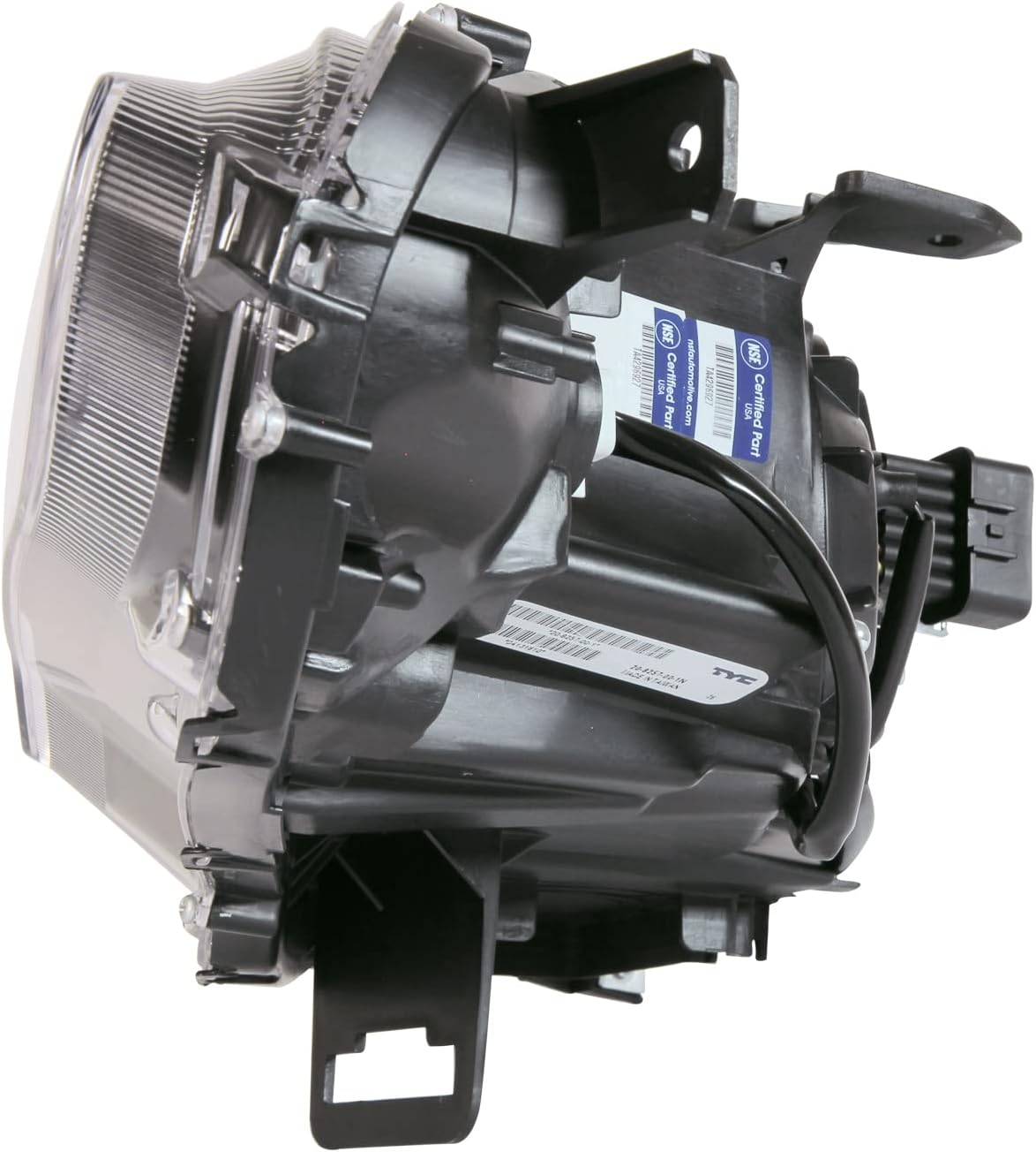 TYC Right Headlight Assembly Compatible with 2009-2015 Mitsubishi Lancer