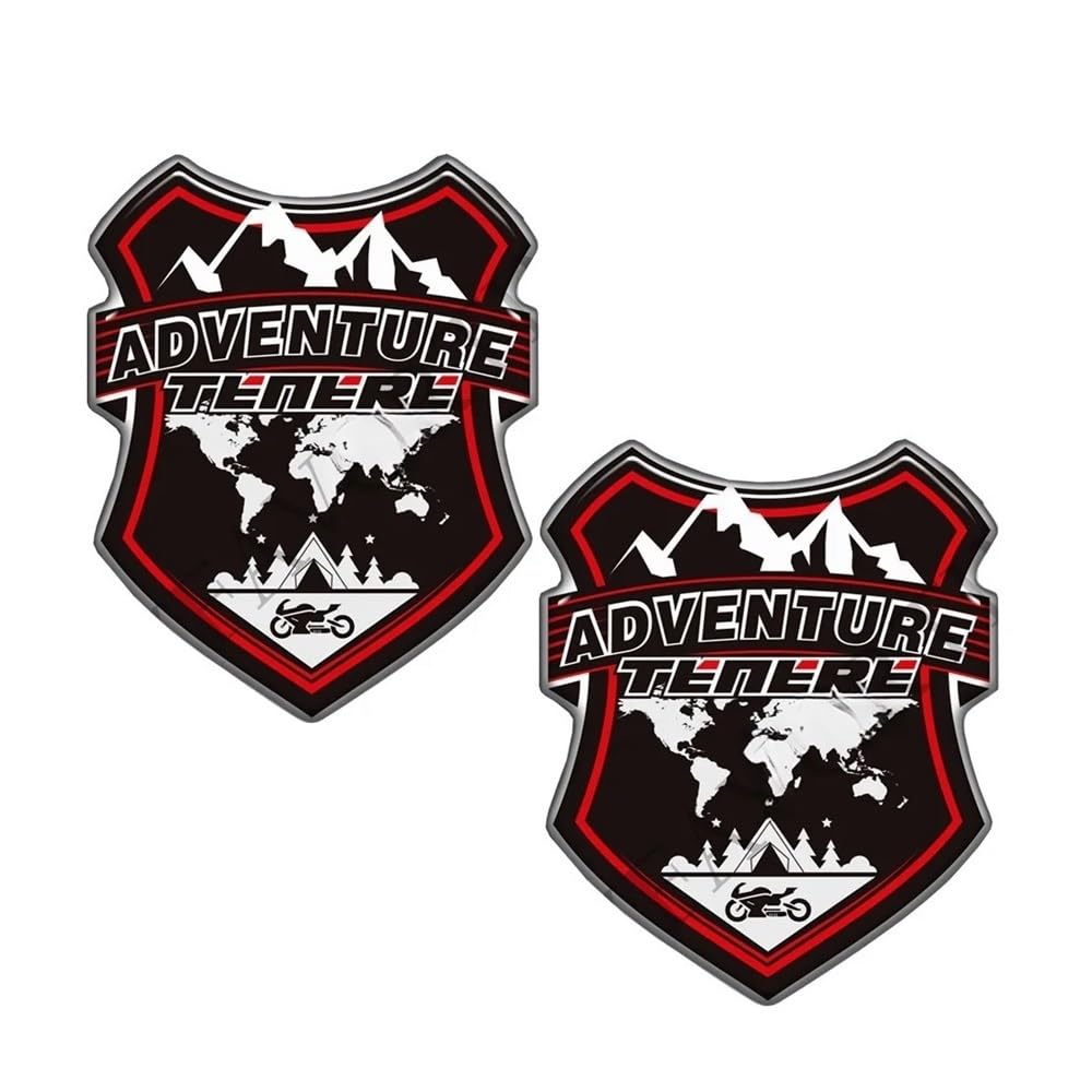 Tank Pad Protector Trunk Stickers Luggage Cases Emblem Fairing Helmet for Ya&maha Tenere 700 1200 2019 2020 2021 Motorcycle Tank Pad