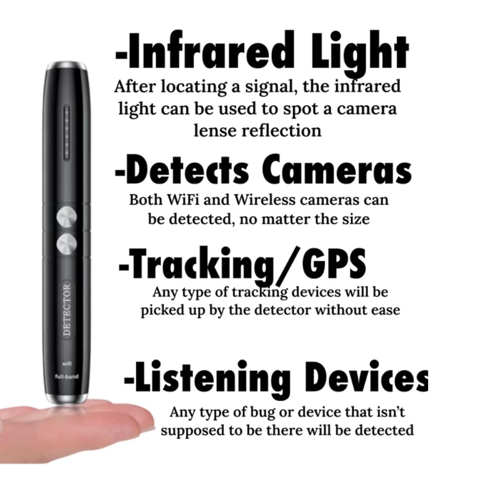 Camera Caché Noeyes Noeyes Camera Detector, 5-Level Hidden