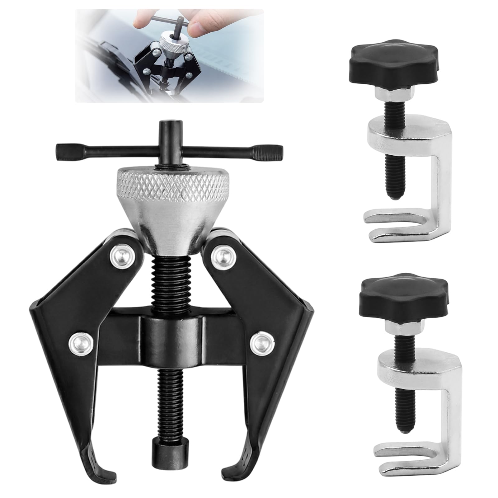 Estrattore Tergicristallo Auto Estrattore Tergicristalli Regolabile Estrattore Braccio Tergicristallo Utensile Estrattore per Tergicristallo, Rimuovere Tergicristalli 9-30mm