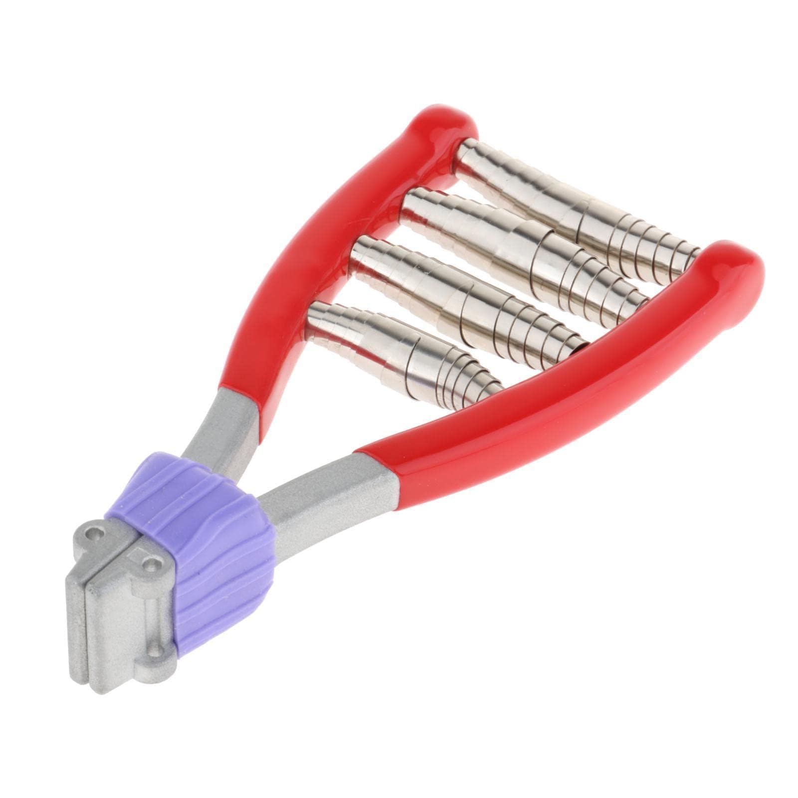Jazuaiao Badminton Stringing Clamp 4 Spring Starter Clamp Universals Wide Head Starting Tennis Racket String Machine Hand Pulled Starting
