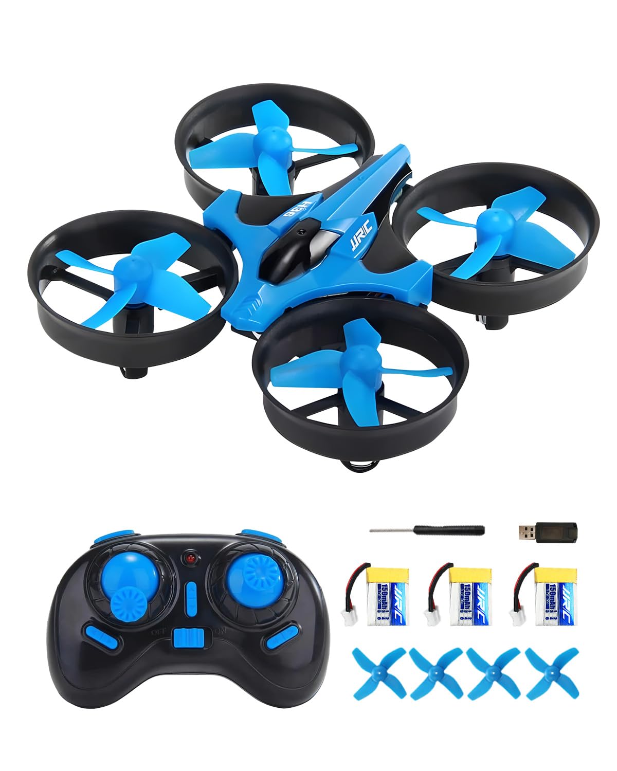 E-SMARTER Mini Drone for Kids, 360° Flip & Roll Toy Drone with Protected Fan Blades, Speed Adjustment, One-button Return Home, Lightweight Indoor Drone, Christmas Gifts for Boys, Girls, Kids Toys