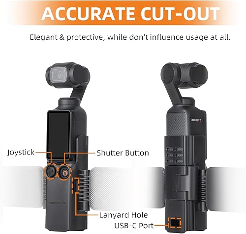 Miniatura 10 de Pocket3 Soporte de extensión de teléfono para DJI Osmo Pocket 3 Accesorios de manija de cámara Adaptador de zapata fría Montaje de expansión