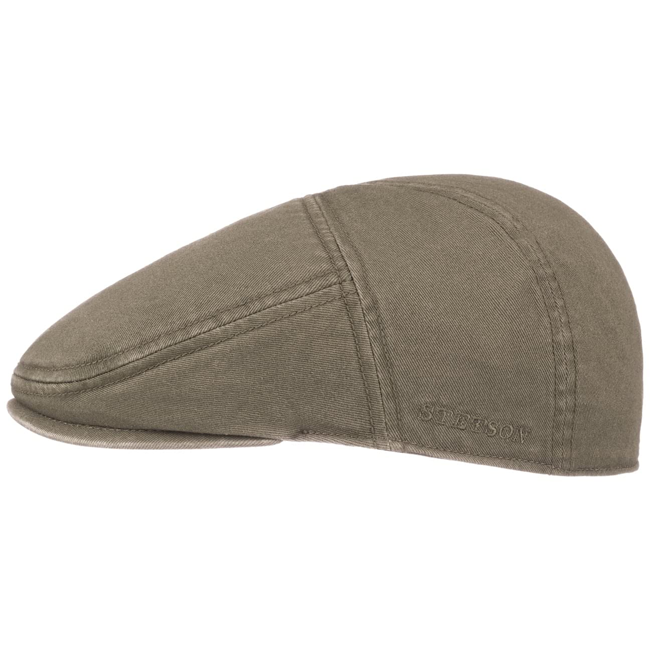 Stetson Paradise Mens Cotton Peaked Cap - Flat Cap with Factor 40 UV Protection - Men s Cotton Cap - Summer/Winter Ivy Cap - Flat Cap
