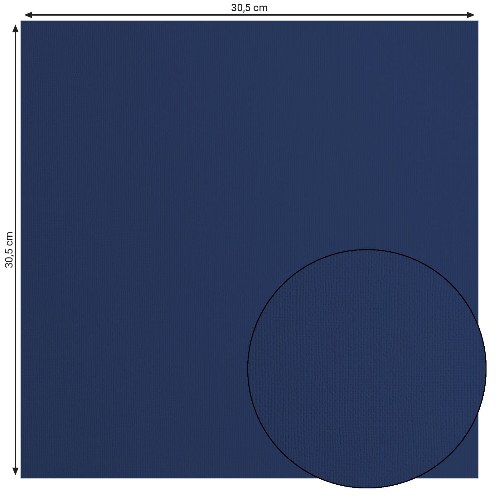 Vaessen Creative Florence Cardstock papier, szary, 216 g/m², kwadratowy, 30,5 x 30,5 cm, 20 sztuk, tekstura, do scrapbookingu, produkcji kartek, wytłaczania i innych prac ręcznych