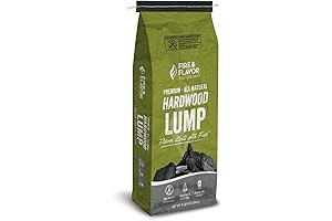 Fire & Flavor Premium All Natural Hardwood Lump Charcoal