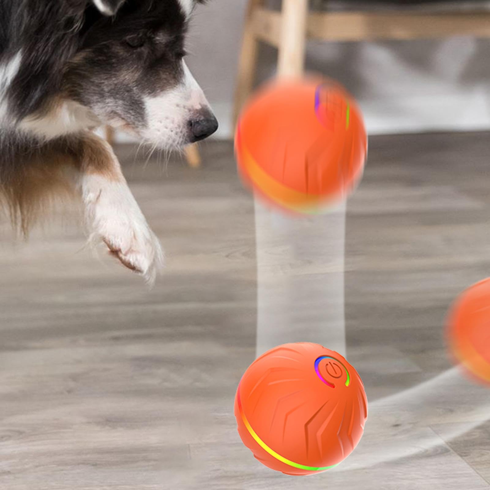 Rollende bal hond speelgoed - automatische huisdier speelgoed bal - huisdier benodigdheden, USB oplaadbare bal werper voor honden, hond kauwbal voor puppy hond