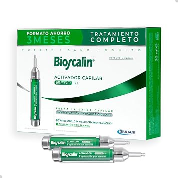 Bioscalin - iSFRP-1 Hair Activator 2x10ml - Weekly Application Anti-Hair Loss Treatment - Technology for Higher Density and Hair Volume - Unisex High Efficiency Format