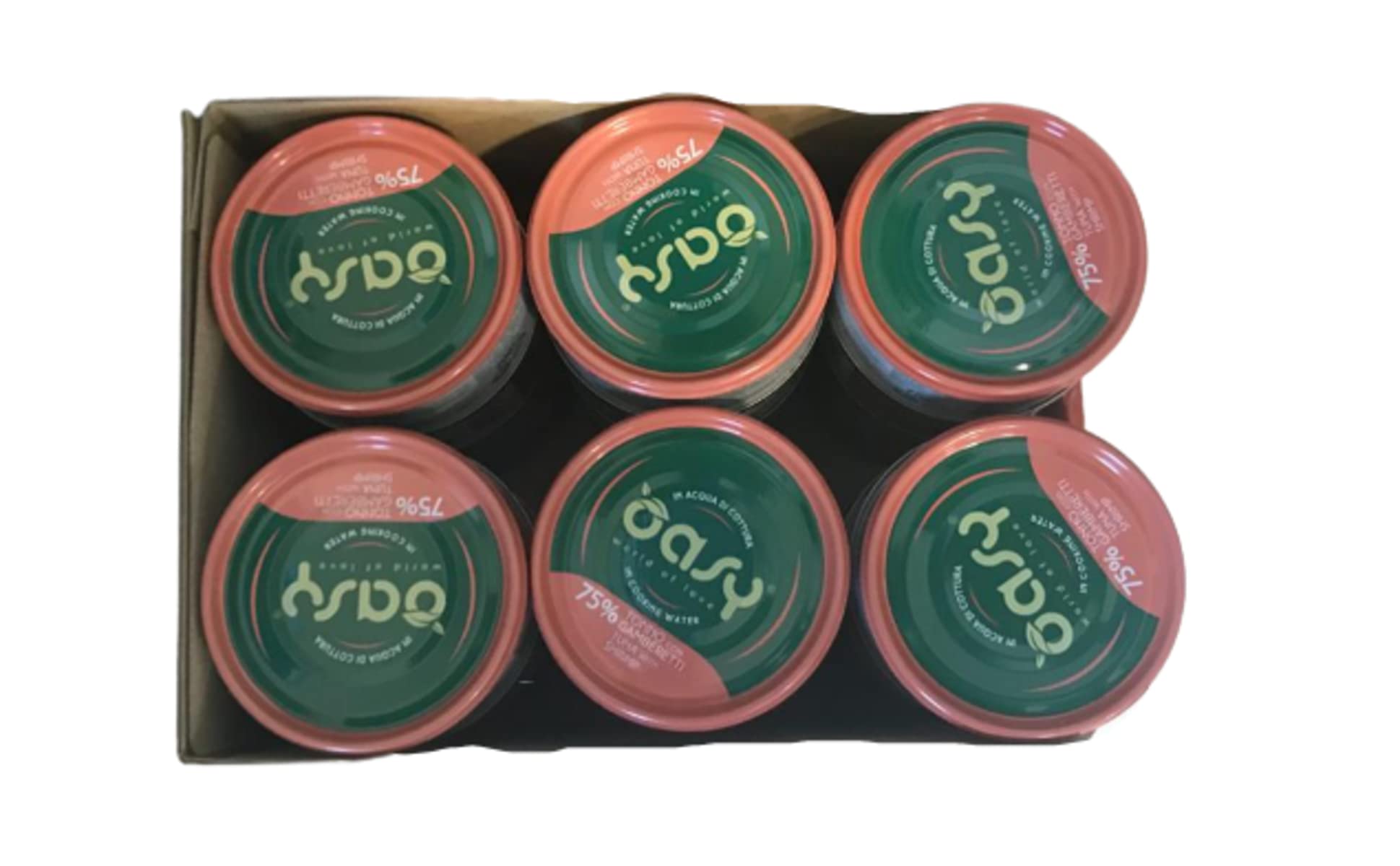 Oasy More Love naturalna mokra karma dla dorosłych kotów smak tuńczyka z krewetkami. Opakowanie 24 pudełka (1 pudełko = 70 g) formuła bezglutenowa