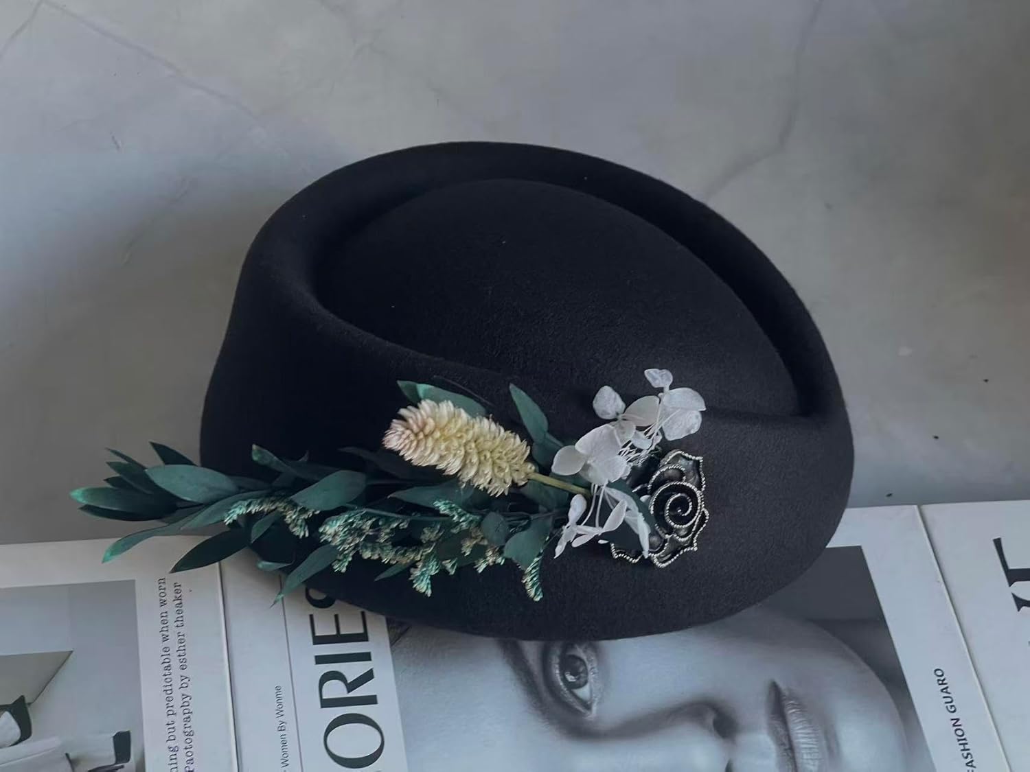 Women Houndstooth Fascinators Hat -Women Church Hats Formal Kentucky Dress Derby Hats Elegant 2025