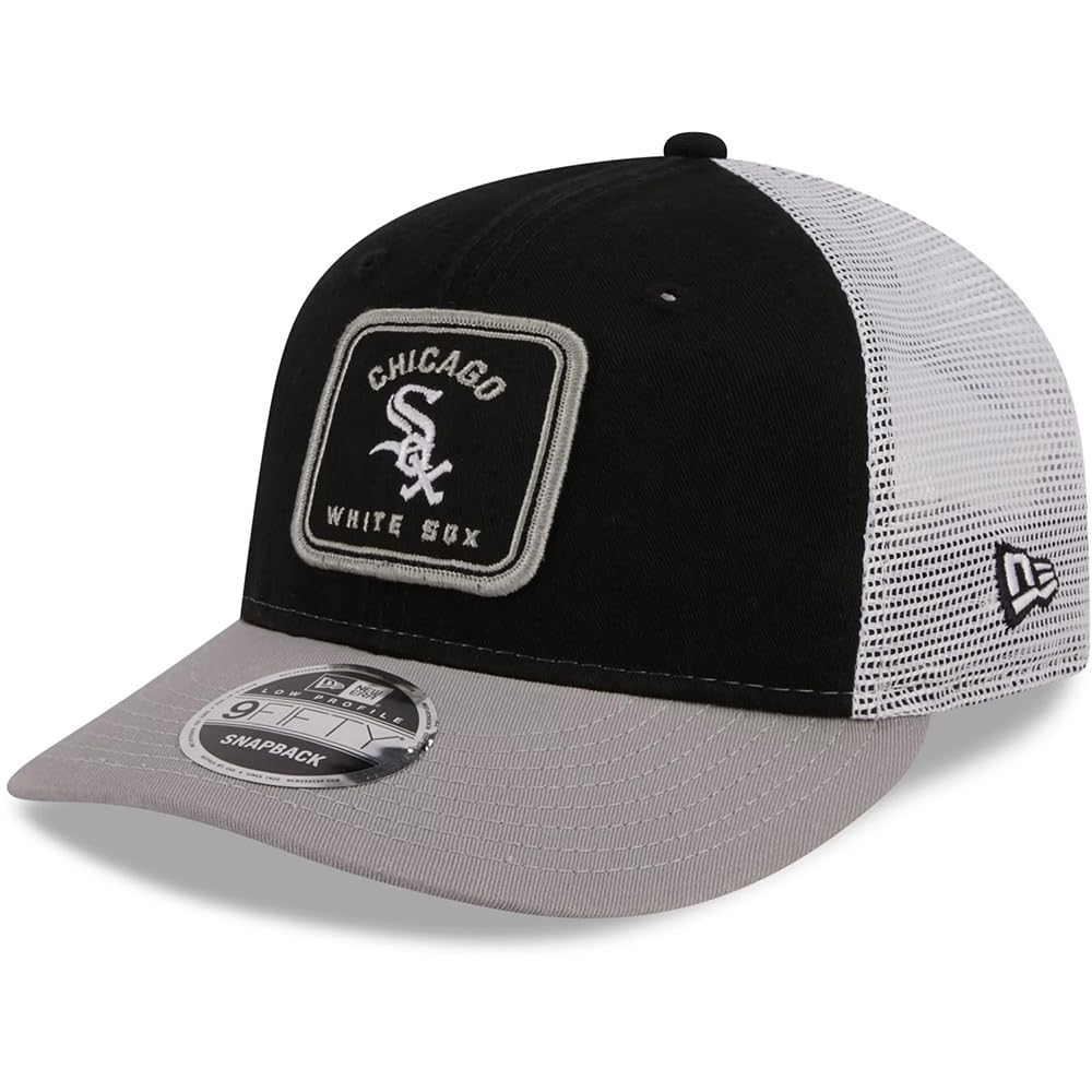 New EraChicago White Sox 9FIFTY Low Profile Squared Patch Classic Trucker Cap, Hat