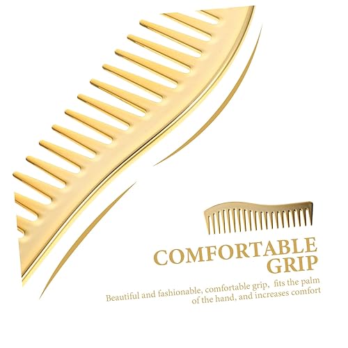 Miniatura 3 de NOLITOY Peine de pelo graso peluca de pelo rizado cepillo de pelo para hombres peluca de cierre rizado peluca de cabello humano peinado de dientes