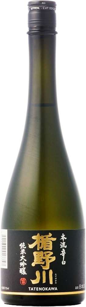 Amazon.co.jp: 楯野川 純米大吟醸 本流辛口 720ml [日本酒 山形県