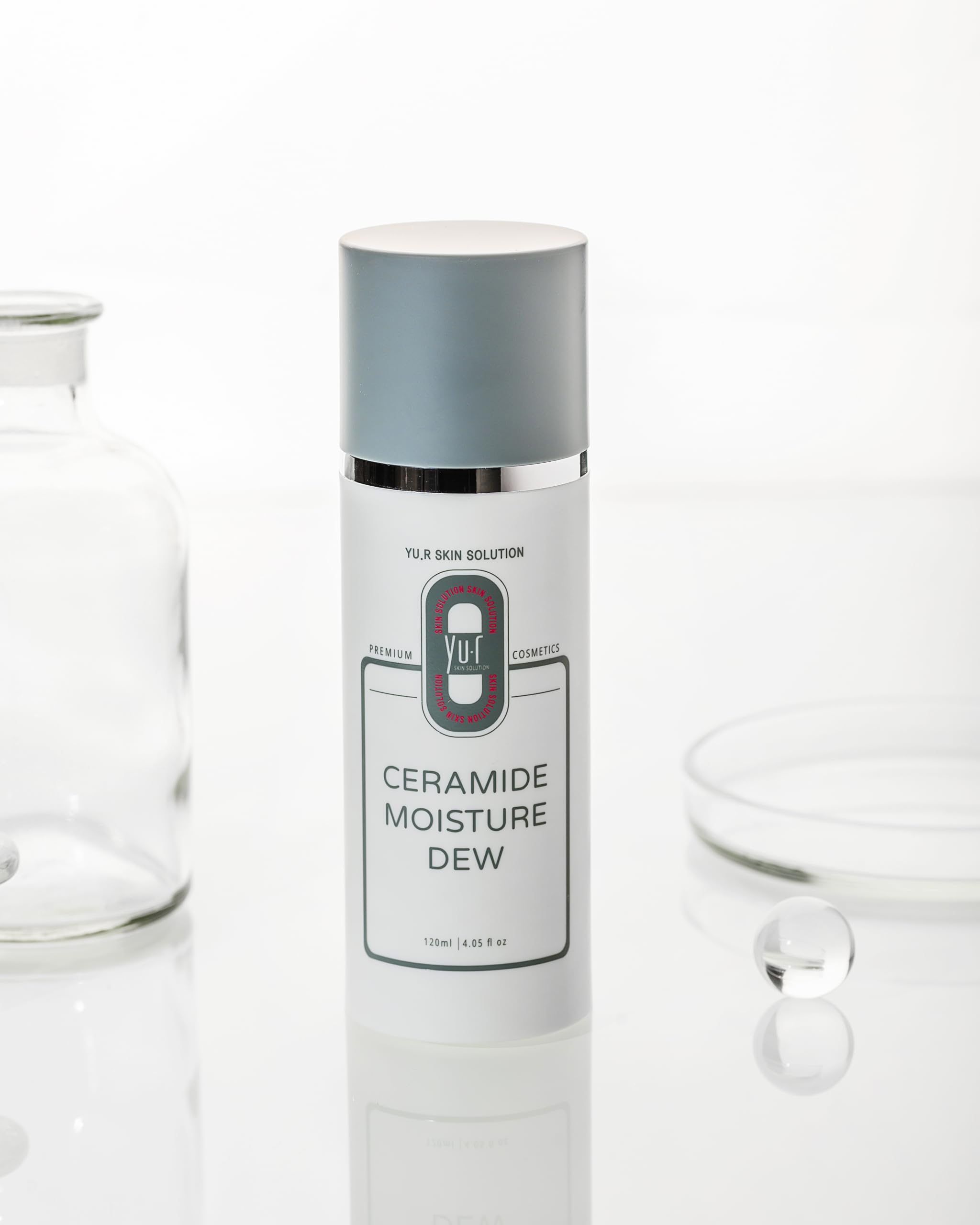 Ceramide Moisture Dew, koreanische Kosmetik, Yu.r Premium Facial Moisturizer, 120ml/4.05 fl oz