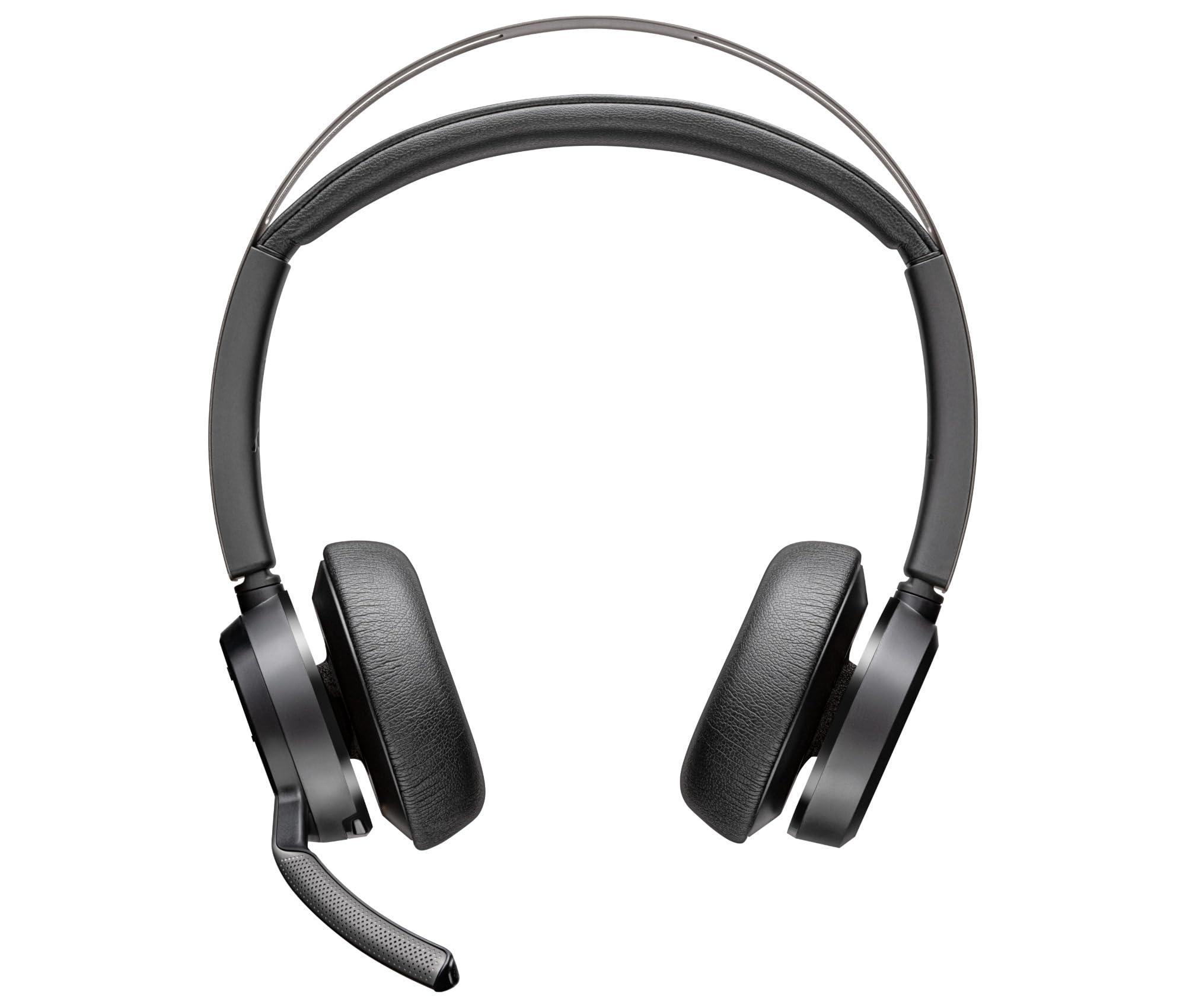Poly Voyager Focus 2-M USB-C-C Headset con adattatore USB-C/A A4HT0AA con cancellazione attiva del rumore e tecnologia Acoustic Fence