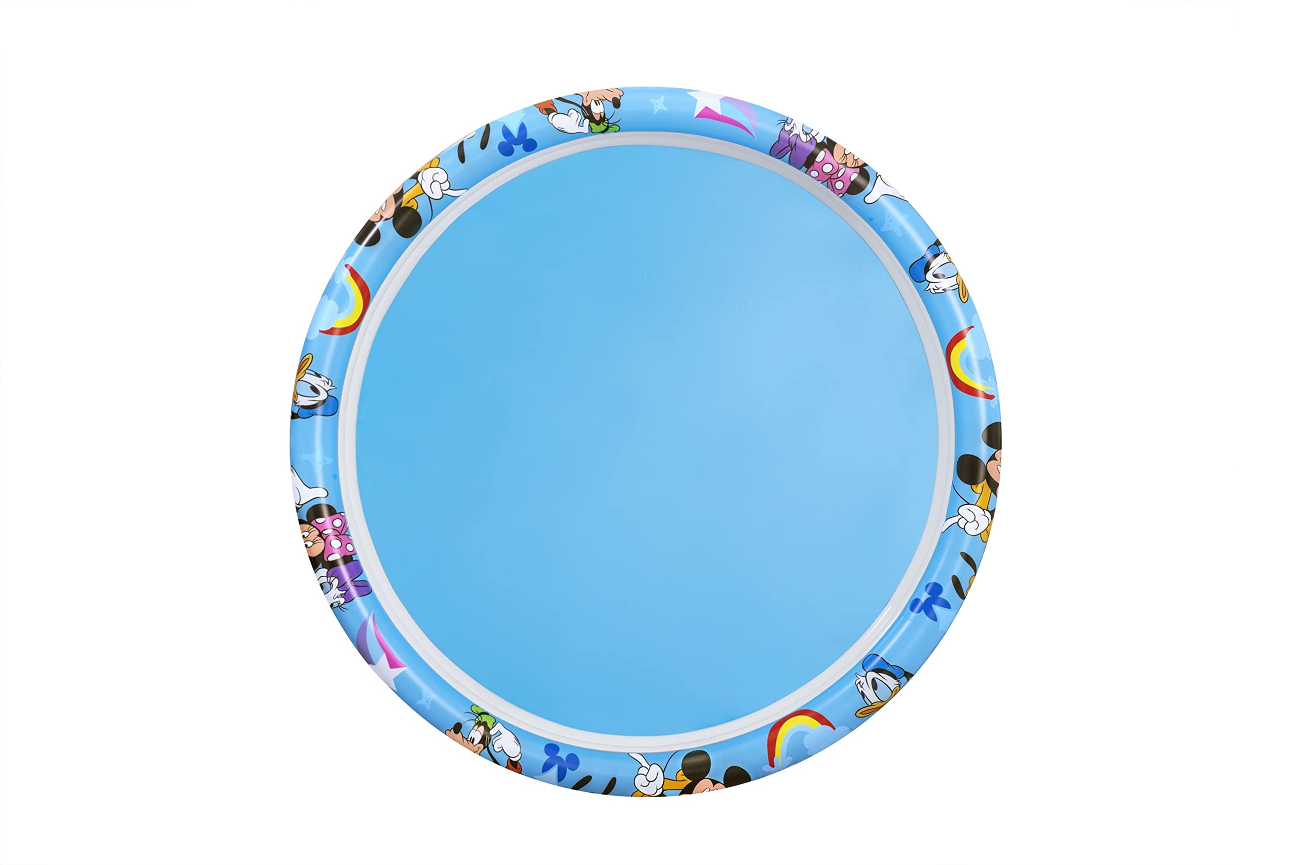 Bestway 91007 Piscina per Bambini "Mickey E Gli Amici Del Rally", 122X25 cm