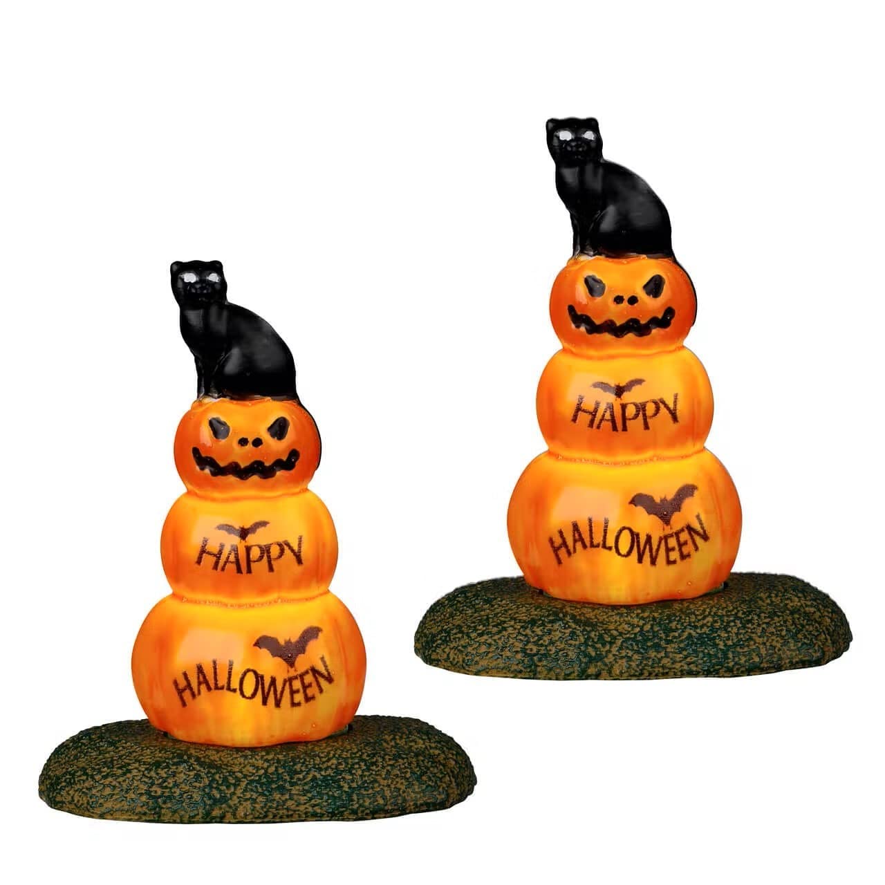 Lemax Multicolor - Cat And Pumpkin, Set Of 2, B/O (4.5V)