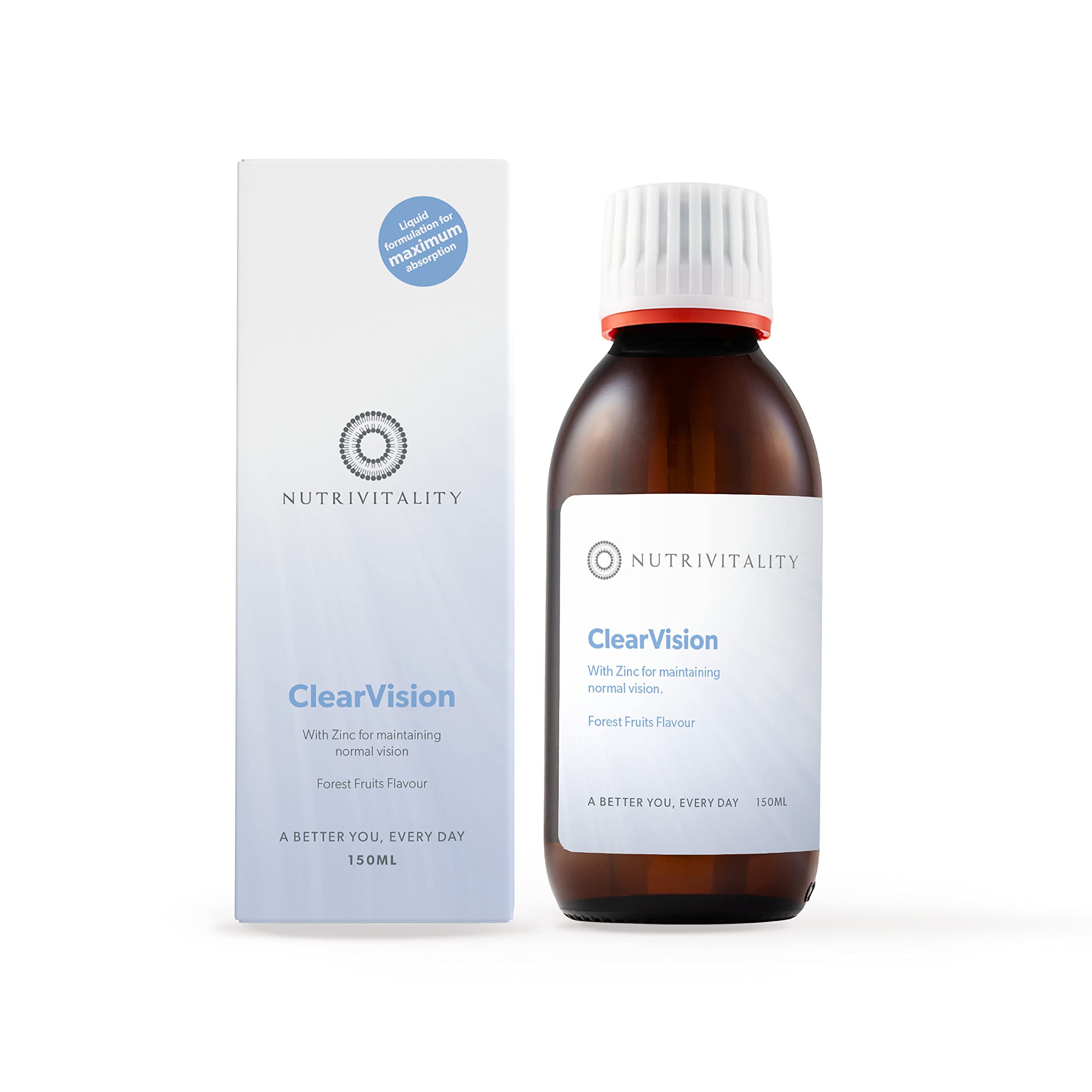 Buy vitality ClearVision Bottle l Supplement for Normal Vision l Lutein