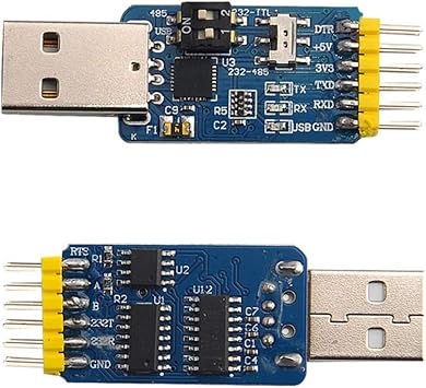 CP2102 USB-UART 6 in 1 Multi-Functional Serial Module Adapter CP2102 USB to TTL 485 232 Serial Module Adapter