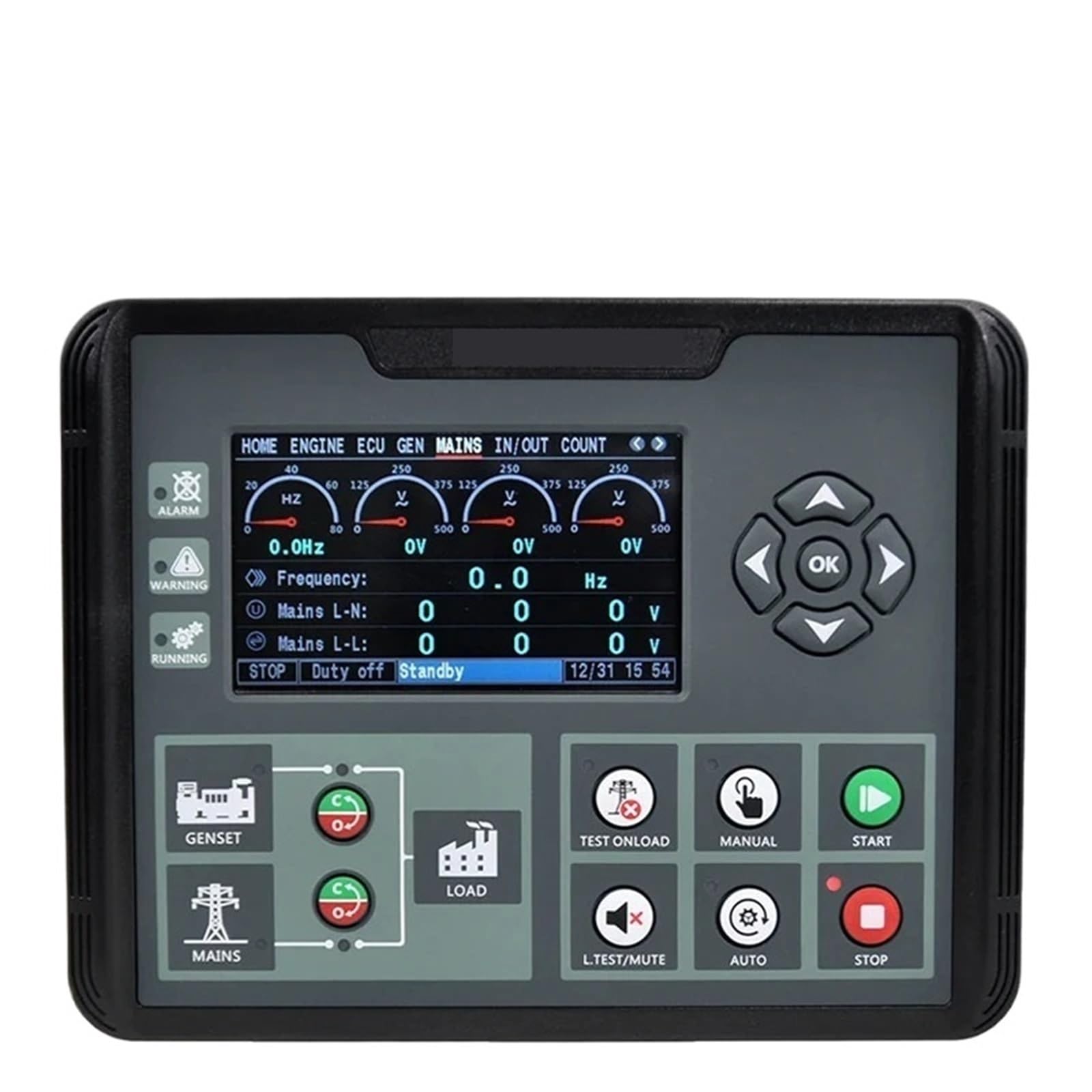 Bvdwuelgv Dc70dr Dc70d Generator Controller Screen Self Start Control Board(Dc70dr)