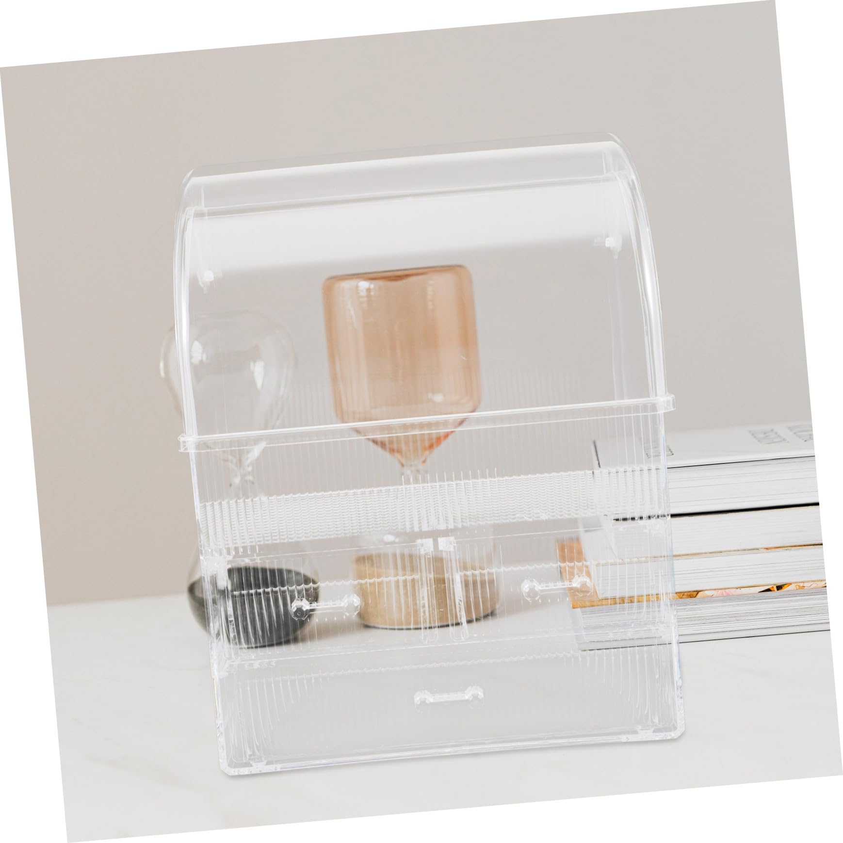 Boîte à Tiroirs de Rangement pour Maquillage en Acrylique Grosse Capacité