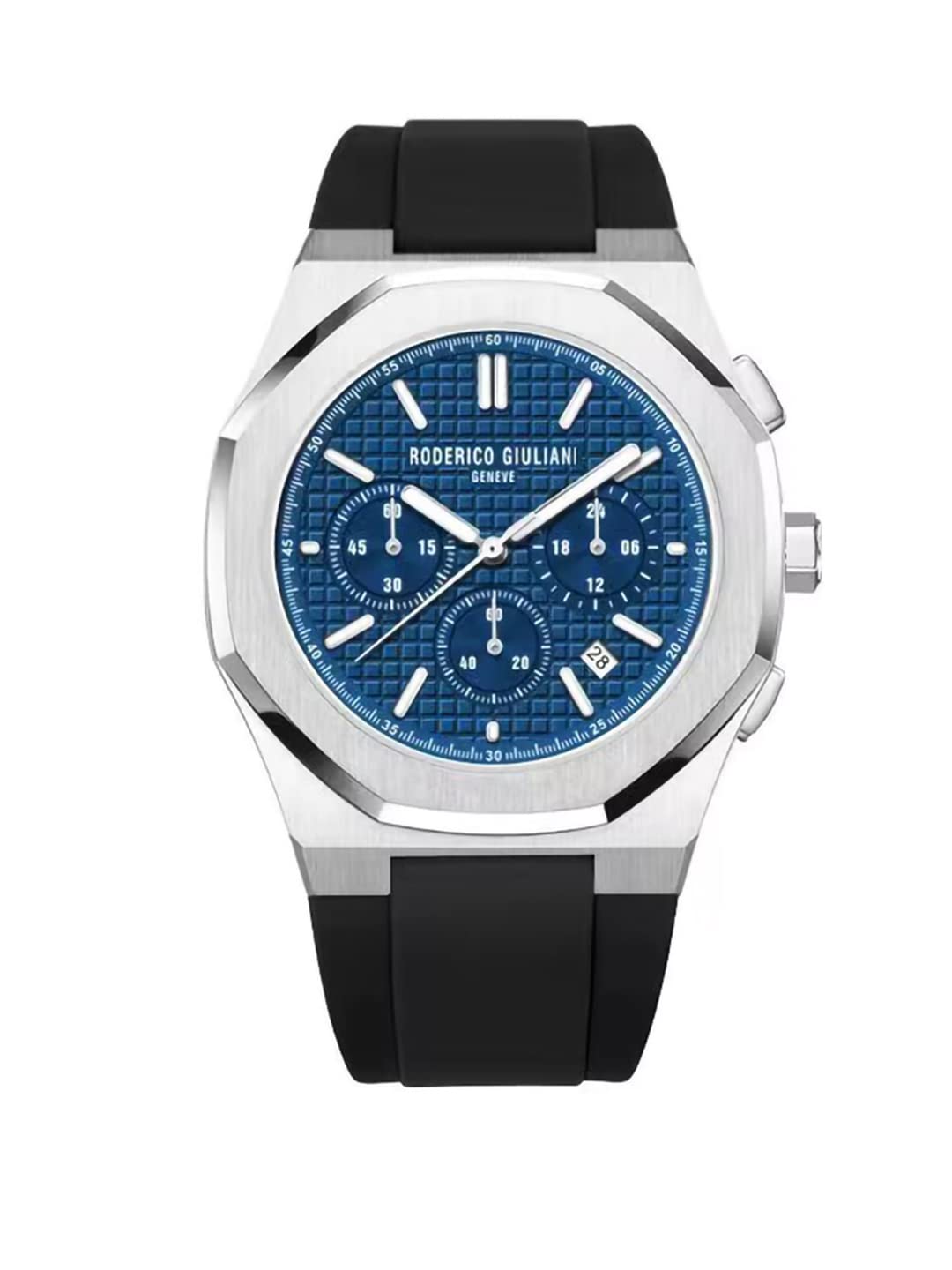 RODERICO GIULIANI Analog Chronograph Blue DIAL Silver CASE Mens Watch MSLC-7101 (B0C6Y44J52) Amazon Price History, Amazon Price Tracker