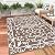 Ileading Outdoor Rug Carpet for Patio 5' x7' Waterproof Reversible Plastic Straw Rug Portable Outside Area Rug Camping Mat for Patio, Clearance, Balcony, Picnic, Pool, Beach, RV, Deck, Brown
