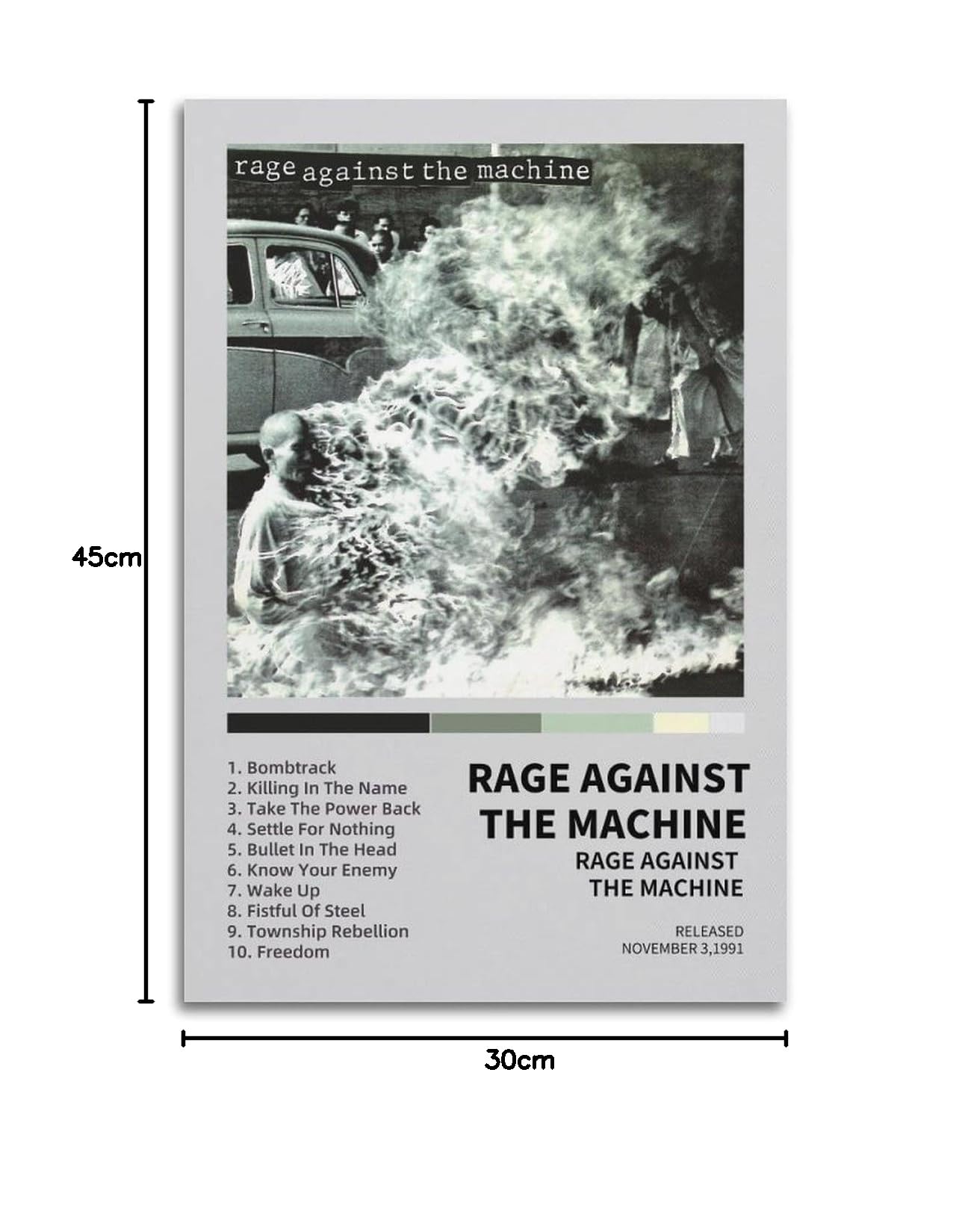 Amazon.co.jp: YNTNDYGV Rage Against The Machineポスター ビンテージ