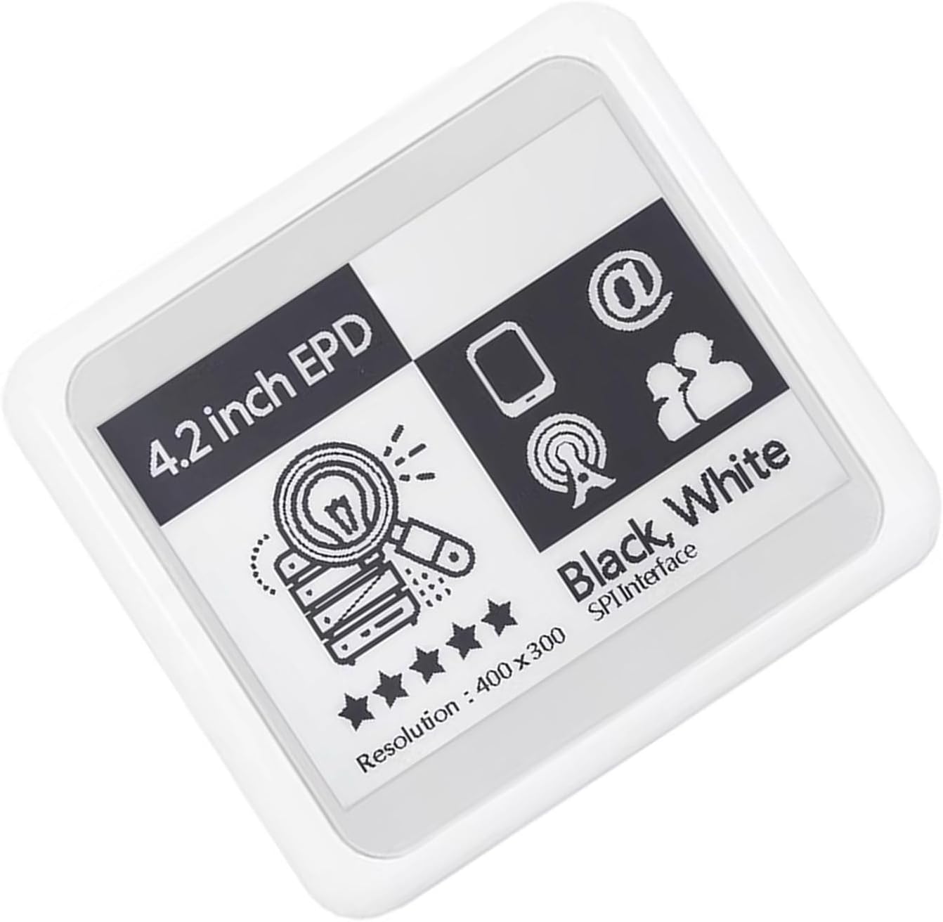 4.2inch E Paper Display for Electronic Shelf Label Without Battery Passive Updates Via App Application Electronic Shelf Label