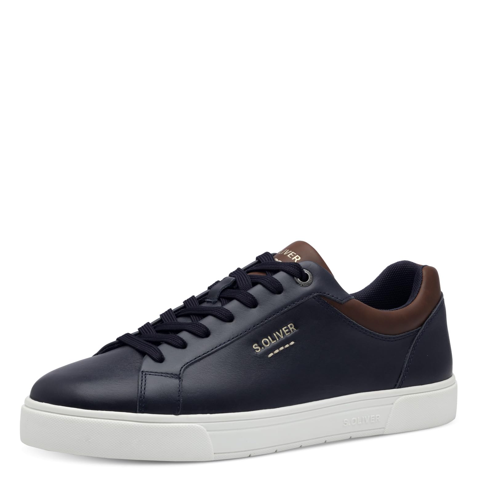 s.Oliver 5-13604-43 Men's Low Trainers, Navy, 8 UK