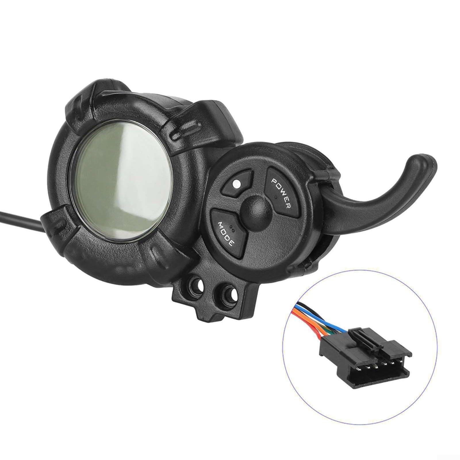 Minimotors EY3 Accélérateur LCD pour scooter électrique Dualtron Thunder pour Dualtron 3 pour Speedway 5 pour Kaabo pour Mantis PRO Affichage clair du mode de batterie Facile pour l'extérieur
