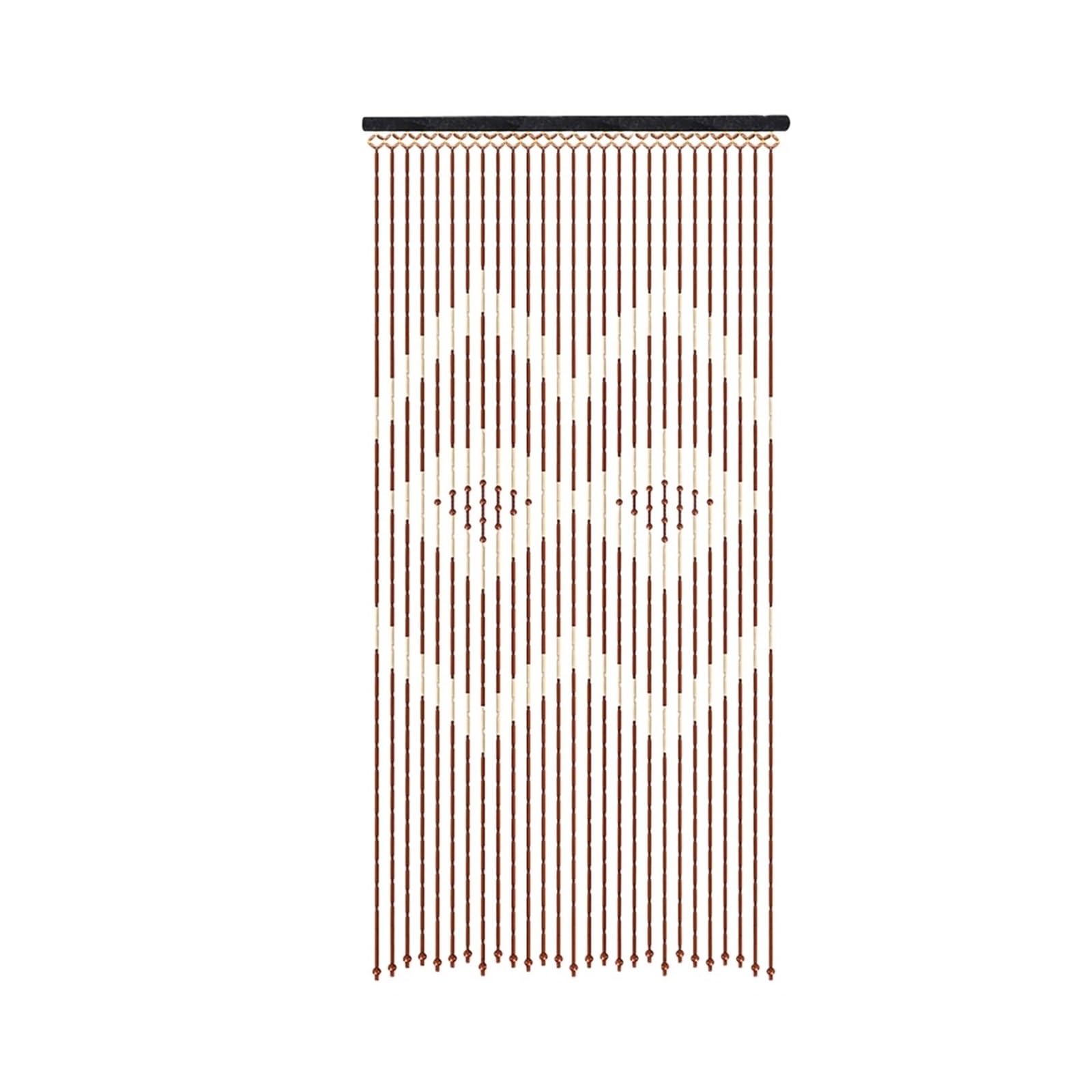 XUWEWI Natural Wood Beaded Curtain Fly Screen Bedroom Bath Doorway Porch Divider Classical Wooden For Doorway(Color 02)