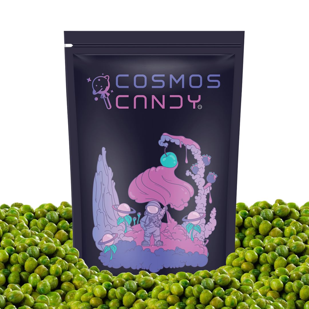 Dried Peas, Lightly Salted | 1 Pound | In a Cosmos Candy Resealable Bag