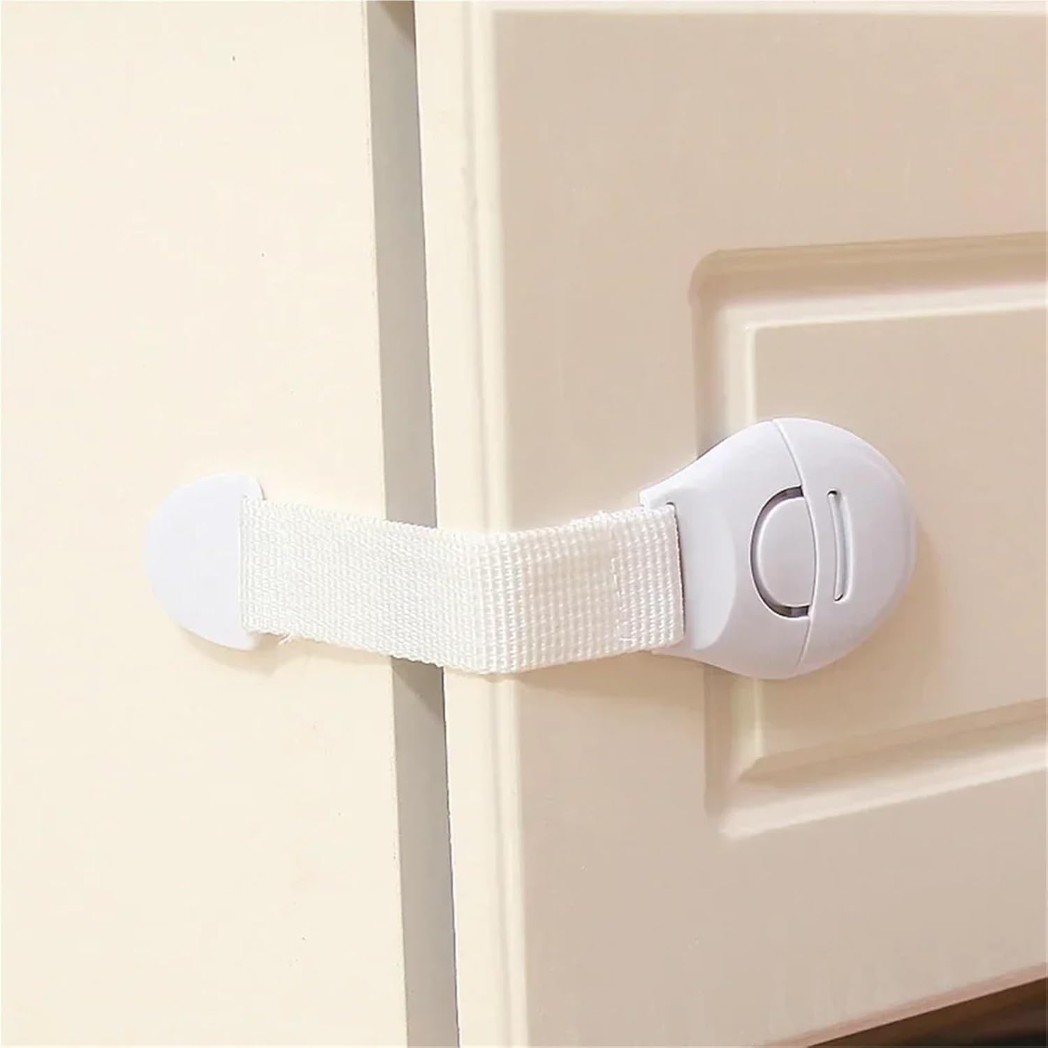 30pcs Cabinet Locks for Baby Furniture Door Drawer Lock Refrigerator Safety Locks Child Proof Protector Brown Cabinet Safety Lock(5pcs A 5pcs B)