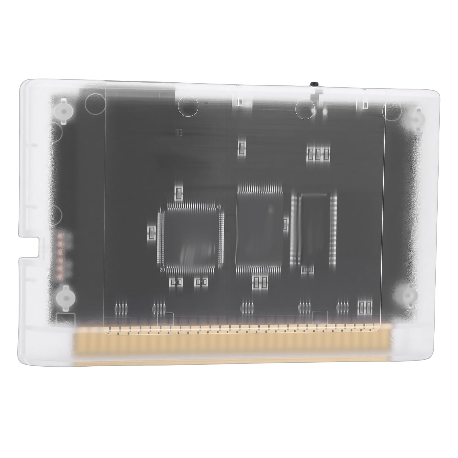 Cocoarm Tarjeta de Juego 4000 en 1 Tarjeta Tipo Cartucho de Juego ABS con Almacenamiento de 8 GB para Consola Mega Drive Compatible con MD1 MD2 MD3 32X CD BIOS MEGAKey y Códigos de Trucos para